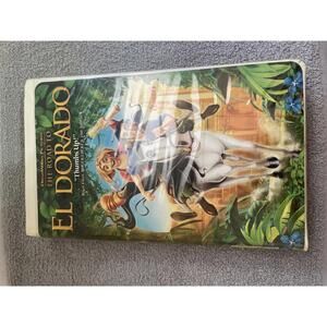 The Road to El Dorado VHS Tape with Original Case